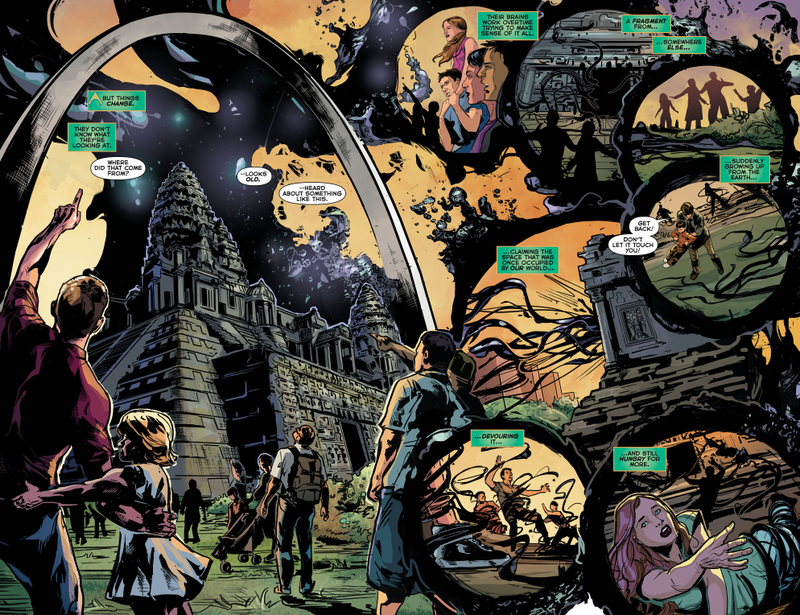 Illustration for article titled Exclusive DC preview: The King of Atlantis is on the run in Aquaman #41